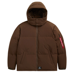Куртка Alpha Industries Puffer Parka Espresso (Темно - коричневый)