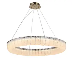 07599-80,36 Люстра Гэлли латунь d80 h150 Led 72W (3000K). ТМ Kink Light