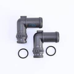 Фланцы патрубков Eberspacher для Hydronic S3 угловые / 90 гр. / 2 шт. / 252652998001 / 25.2652.99.8001 / 292652998001 / 29.2652.99.8001