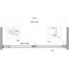 BelBagno SOFT_CLOSE-1-BF-1-140-C-GM Душевая дверь