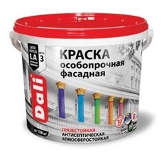 КРАСКА "DALI" ФАСАДНАЯ ОСОБОПРОЧНАЯ БАЗА А 5Л "рогнеда"