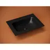 Ceramica Nova Grace CN7011MB Раковина накладная с отверстием под смеситель, 61x45.7, цвет: черный матовый