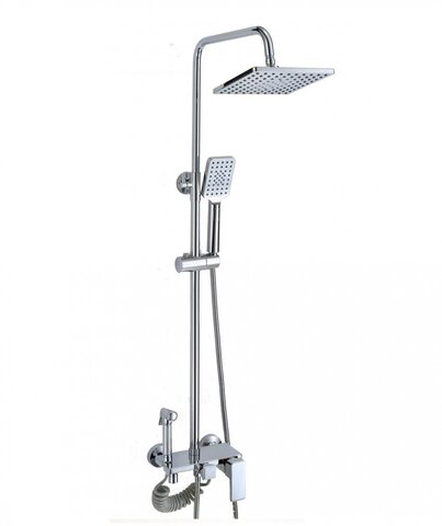Savol S-600708D Душевая система - комплект со смесителем (хром)