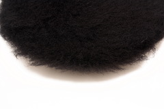 GlossWork Cut Black Pad Режущий полировальный круг черный мех 125мм