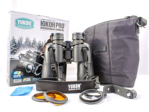 БИНОКЛЬ ПРИЗМЕННЫЙ ЮКОН PRO 10X50WA