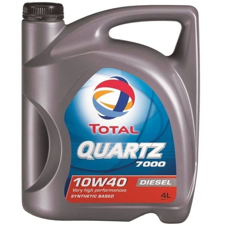 Масло моторное Total Quartz Diesel 7000 10W40 синтетическое 4 л 10740501
