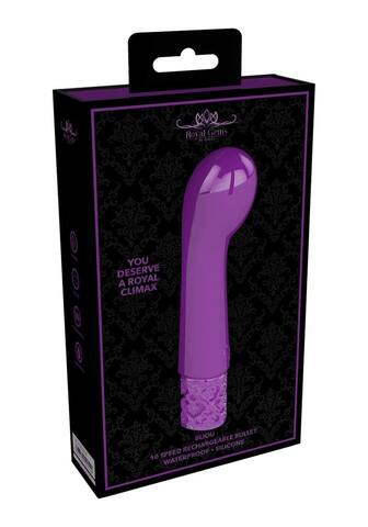 Вибропуля перезаряжаемая Bijou (фиолетовый)