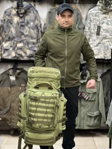 Рюкзак рейдовый 7.62, 100 л, Олива