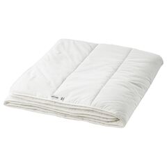 Полутороспальное одеяло IKEA SMASPORRE (СМОСПОРРЕ), Стеганое, Летнее, Белый, 150х200 см