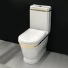 Creavit AN410-00CB00E-AD00 Бачок, цвет: белый,золото