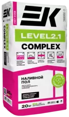 ЕК Level 2.1. Быстротвердеющий наливной пол 20 кг 2-100 мм