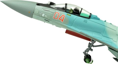 Модель Российский Истребитель SU-35 Super Flanker масштаб 1:100
