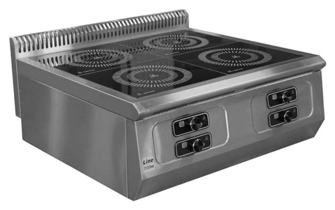 Плита индукционная ITERMA ПКИ-800/700М-4/3