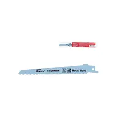 Пилка сабельная по дереву с гвоздями S225WM(1 шт) WORTEX SSB2210B0018