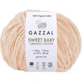 Пряжа Gazzal Sweet Baby Organic Cotton 2610 персик