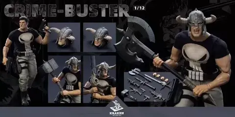 Фигурка Каратель Crime Buster 1/12