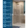 BelBagno SOFT_CLOSE-2-AH-1-110/100-C-Cr Душевой уголок