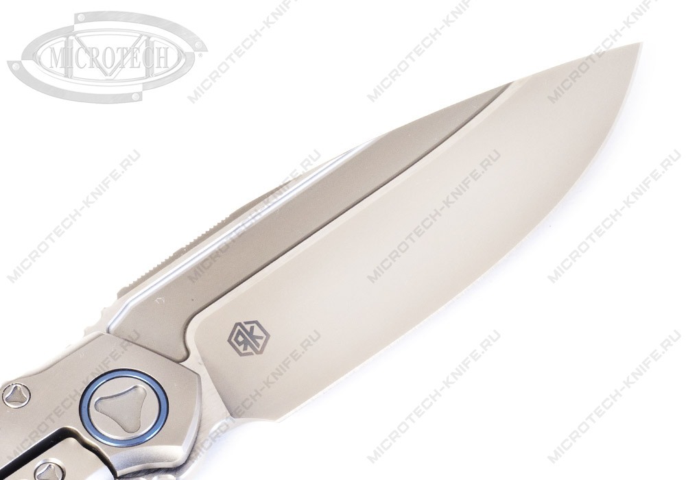 Нож Microtech Anax Integral 190C-7CFITI Bead Blast