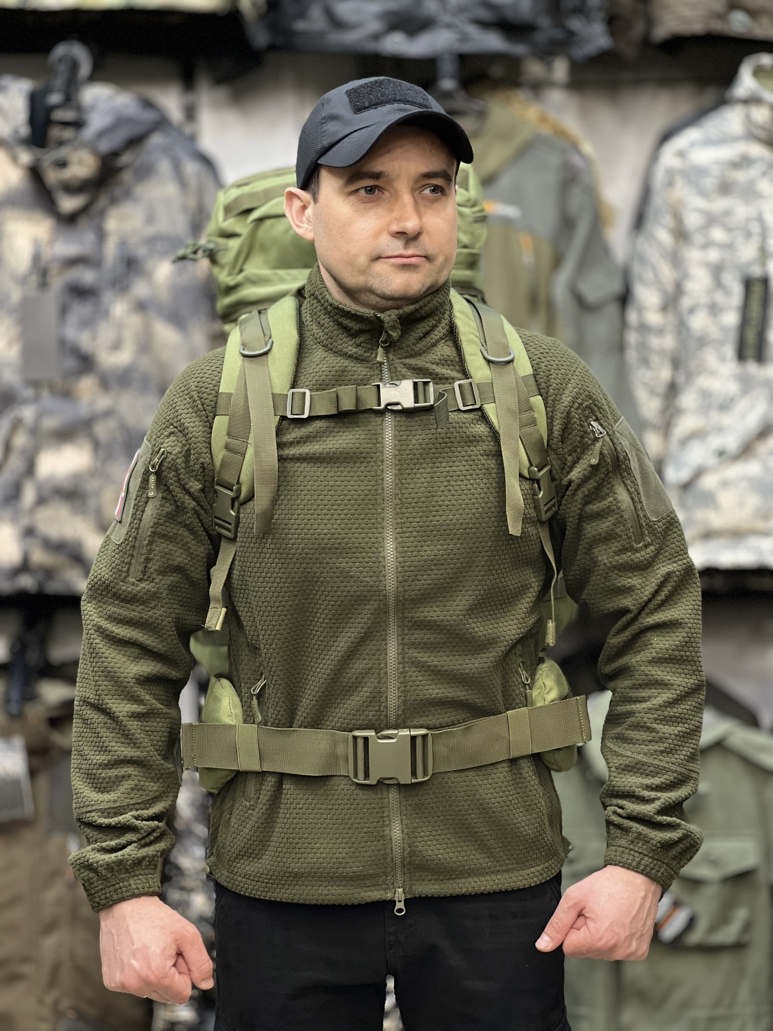 Рюкзак рейдовый 7.62, 100 л, Олива