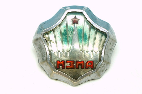 Основание эмблемы капота, с вставкой в сборе. Москвич 402, 403, 407