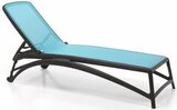 Шезлонг пластиковый Nardi Atlantico blue antracite