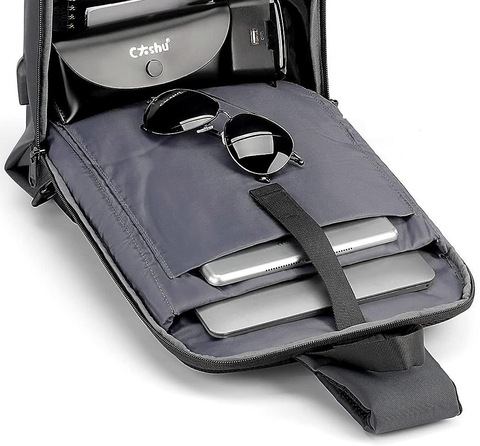 Картинка рюкзак однолямочный Vgoal FG6301W black-blue - 9