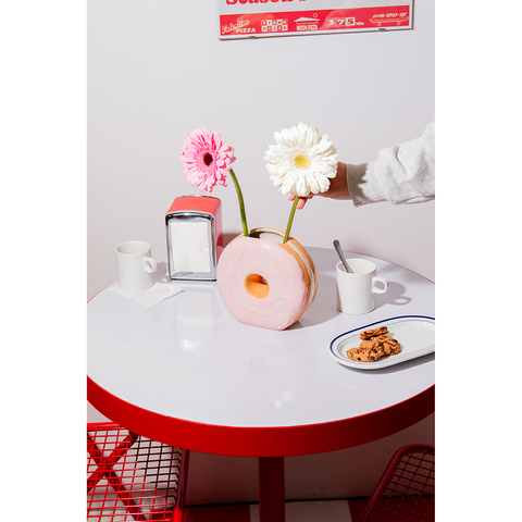 Ваза для цветов Fast Food, Donut, 16 см