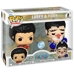 Funko POP! One Piece Luffy & Foxy 2PK