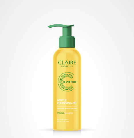 Claire cosmetics C-VIT PRO Гель для умывания мягкий очищающий, для любого типа кожи 195мл