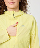 Женский беговой костюм с капюшоном Nordski Easy Run Pro Light Yellow/Black