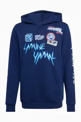 Кофта adidas Lamine Yamal 26 Anime Junior - темно-синий