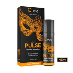 Orgie Жидкий вибратор с эффектом пульсации LIQUID PULSE Ice Caramel 15 мл