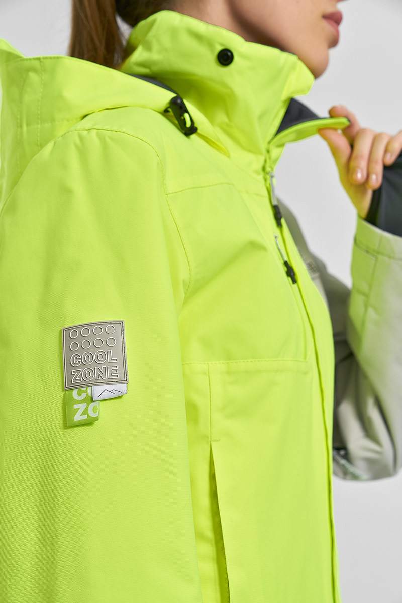 Женский комбинезон Cool Zone Lime для сноуборда и горных лыж салатовый - 8