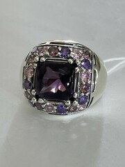 Милан (кольцо  из серебра)