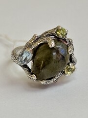 Тамарикс (кольцо из серебра)