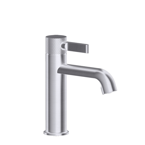 Gessi Inciso 58001#149 Смеситель для раковины на 1 отверстие с донным клапаном Цвет: finox