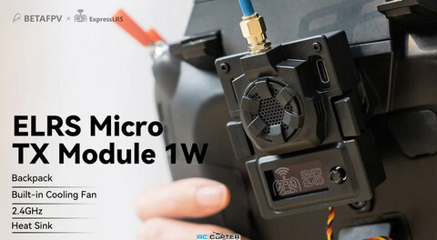 Передающий модуль BetaFPV ELRS Micro TX Module 500 mW 2.4 GHz