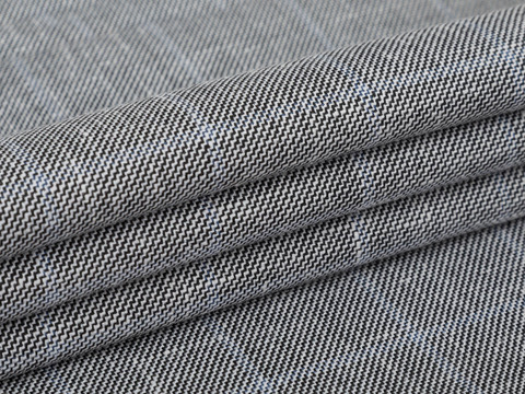 Ткань ACE LINEN CHK-D01 C001(dark grey-blue)