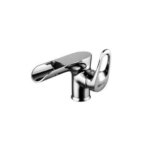 Lemark LM3146C Смеситель для раковины, монолитный, каскадный, высота излива 7 см, длина 12 см, латунь/хром
