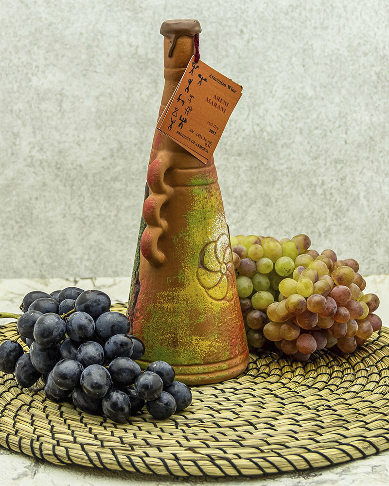 Вино Maran Winery Арени Марани Красное Сухое в Кувшине 2017 г.у. 14% 0,5 л