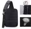 Картинка рюкзак однолямочный Vgoal FG6301W black-blue - 8