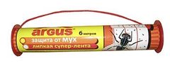 Argus (Аргус) липкая супер-лента от мух 25см х 6м