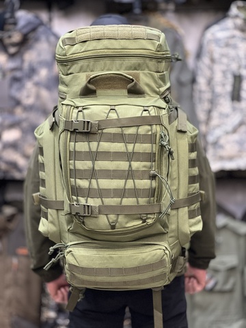 Рюкзак рейдовый 7.62, 100 л, Олива