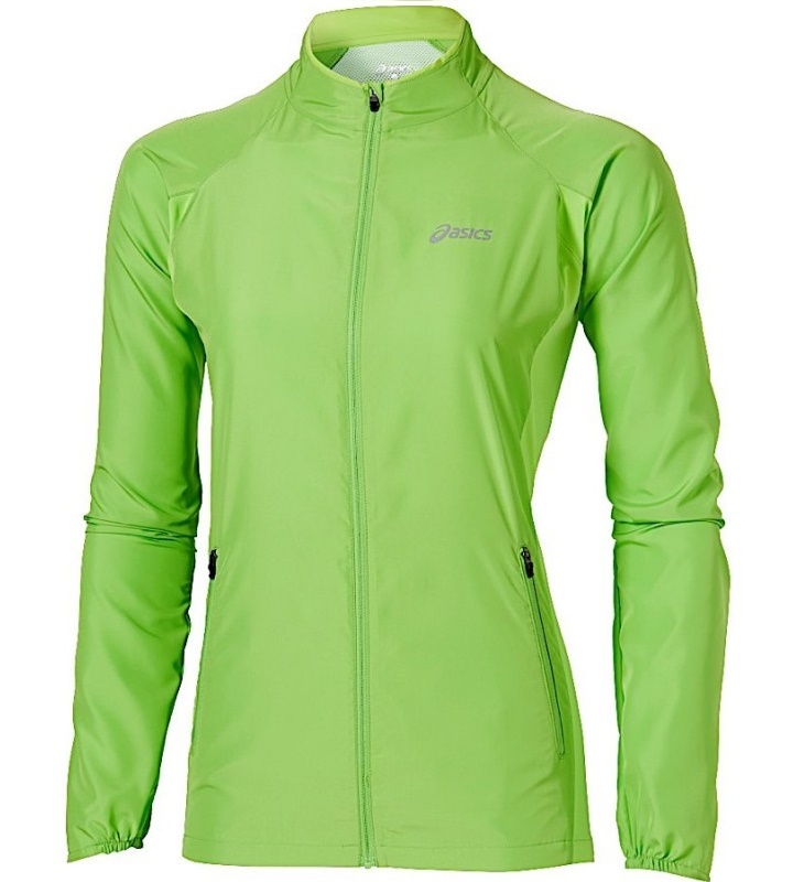 Asics Woven Jacket Женская куртка ветровка lime - 6