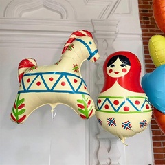 Шар Аг Фигура, Матрешка Русский узор, 32