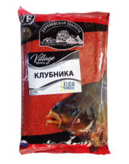 VF Карп клубника (крупная фракция) 0,9кг/10шт/уп цвет прикормки красный