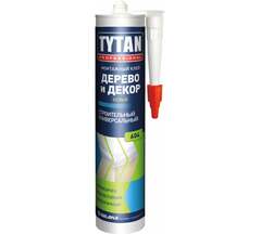 Tytan Professional Дерево и Декор 604 клей акриловый монтажный белый 290 мл белый