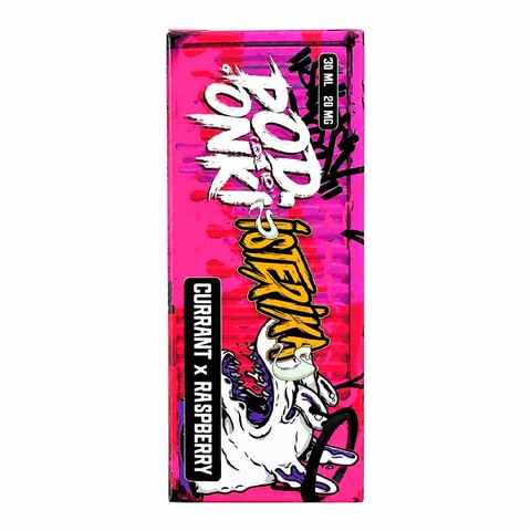 Жидкость PODONKI iSTERiKA Salt 2% 30 ml - Малина Cмородина