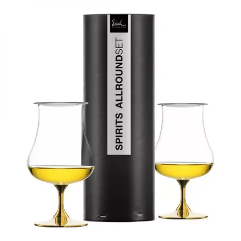 Набор из 2 бокалов для крепких напитков золото Gentleman 220 мл EISCH арт. 86551214