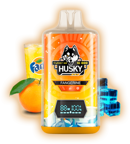 HUSKY CYBER 2.0 18000 Fangerine - Фанта Мандарин лед